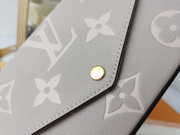 LVコピーウォレット細部ディテール